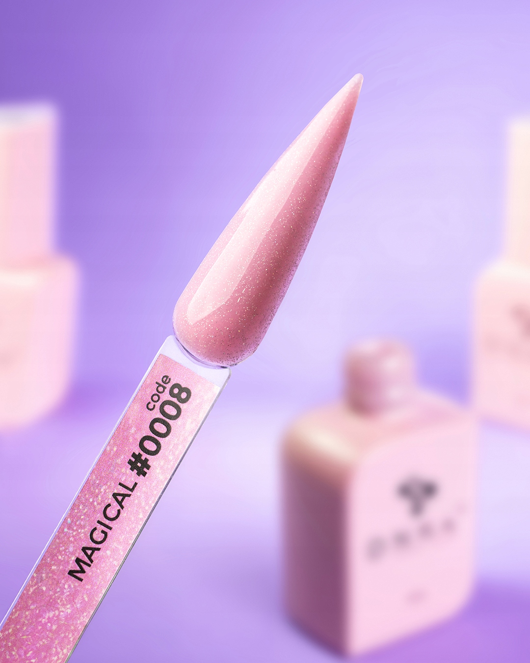 DNKa Cover Base 12 ml, 0008 MAGICAL Holograficzne drobinki Marka inna marka