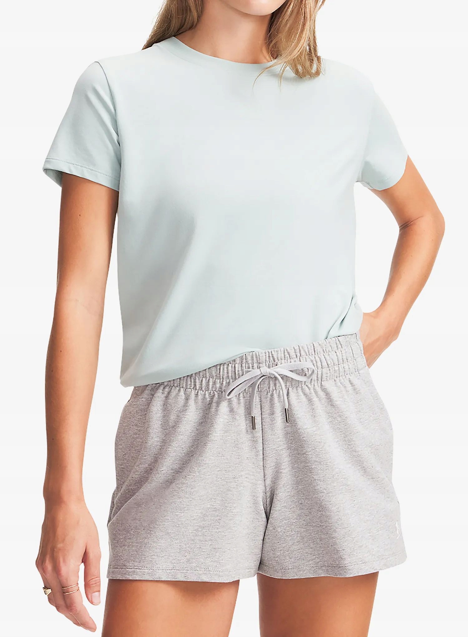 Dámské bavlněné Tričko Under Armour Rival Core Ss smaltovaná modrá