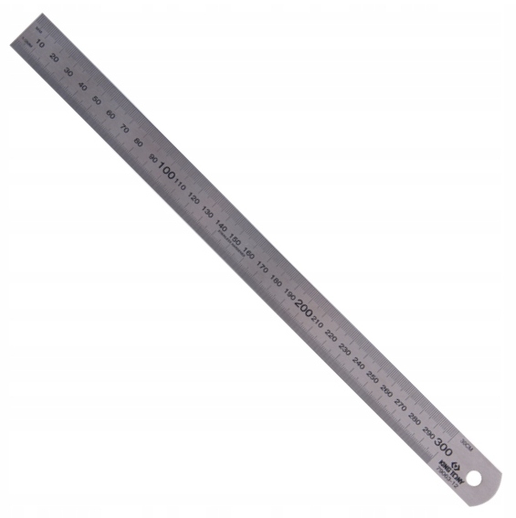 

Linijka Liniał przymiar stalowy 150mm King Tony