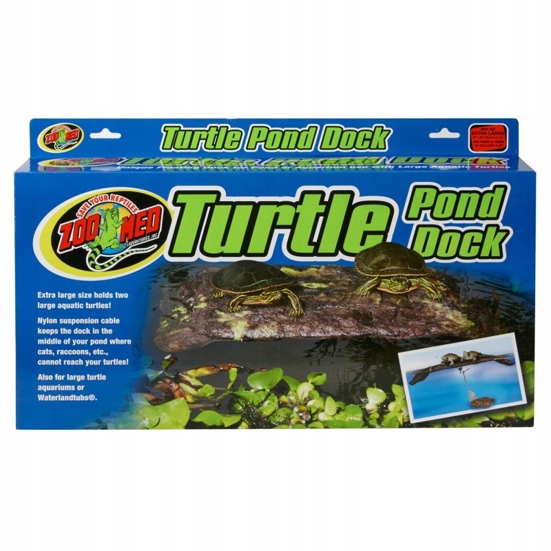Levně Zoomed Turtle Dock velký ostrov pro želvy 23x46cm