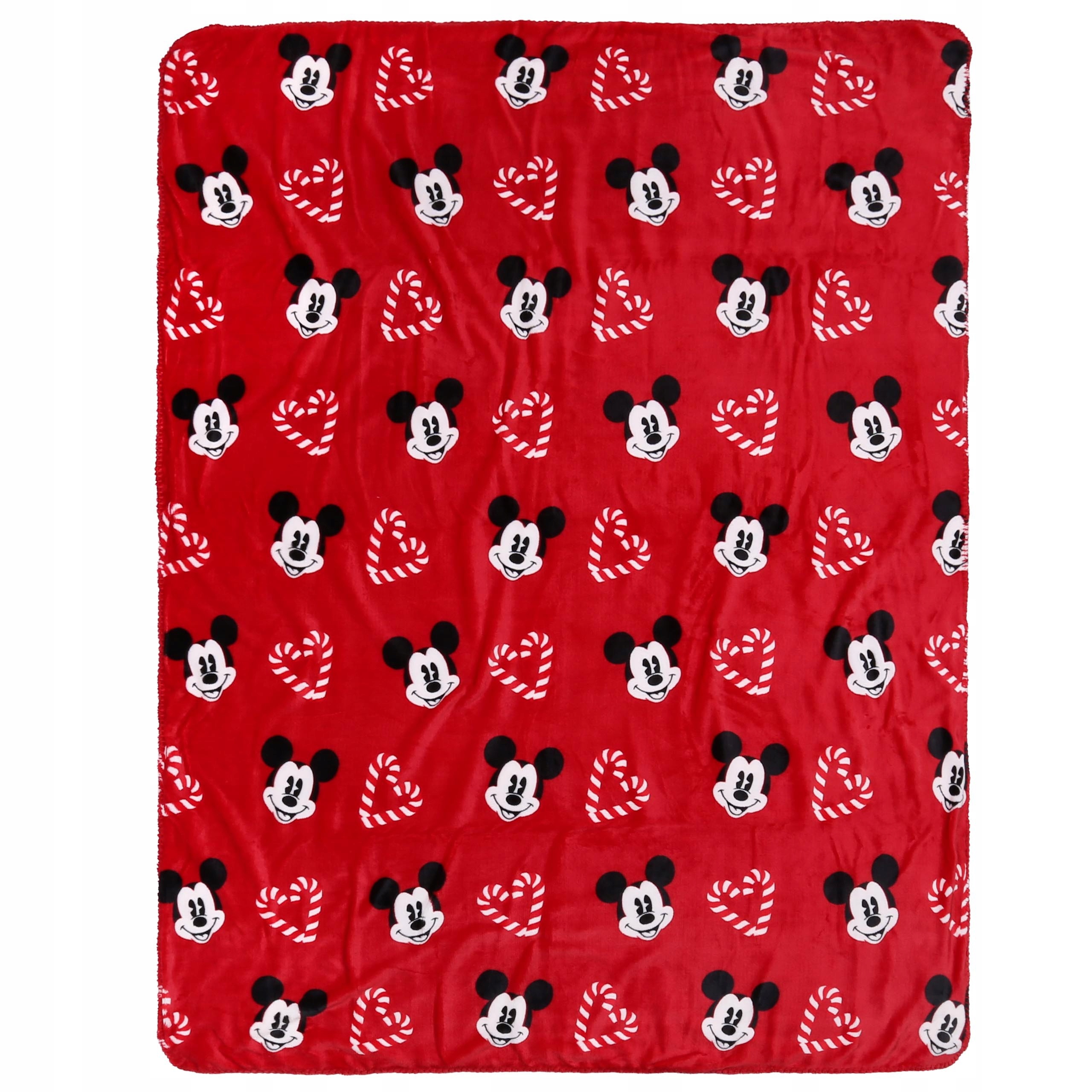 Vánoční deka/přehoz myšák Mickey 120 x 150 cm