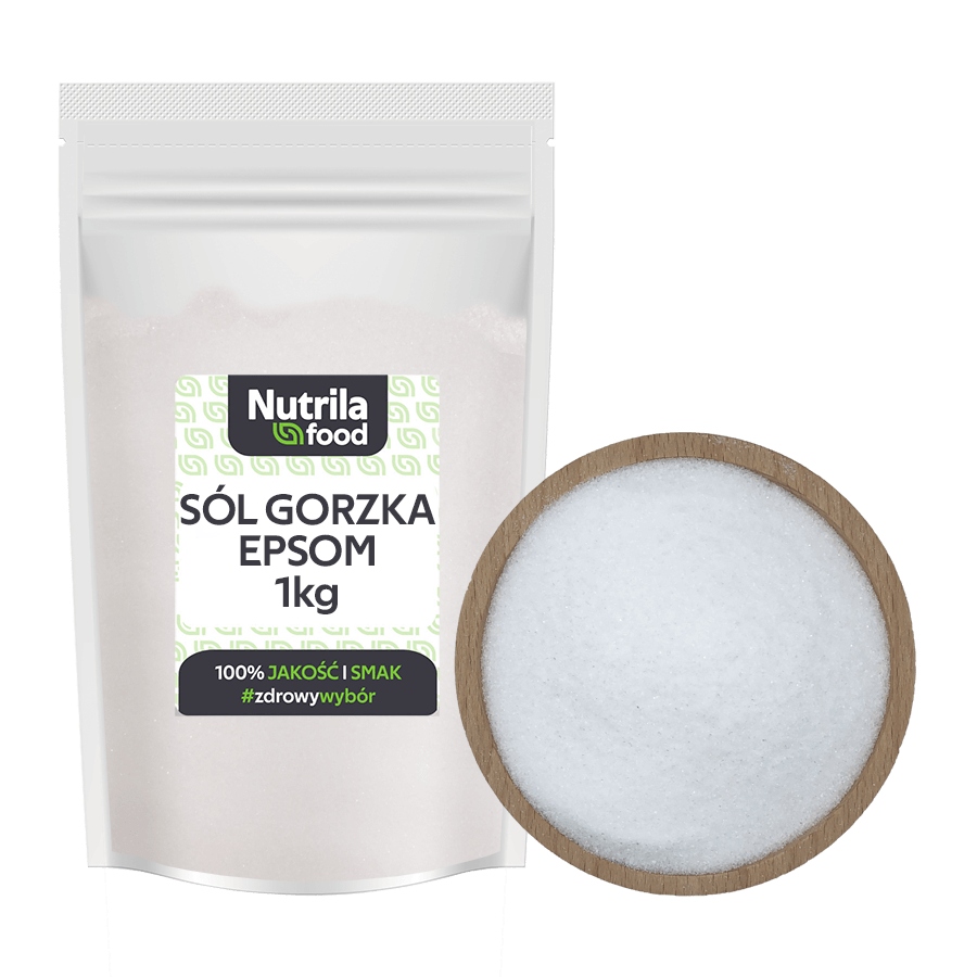 

Sól Epsom - Sól Gorzka Epsom Siarczan Magnezu 1kg