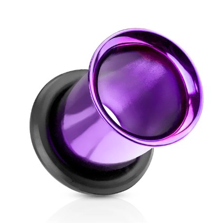 

Tunel anodyzowany z o-ringiem fioletowy 4 mm