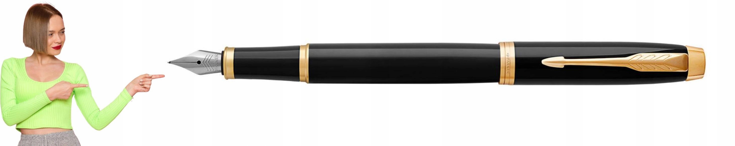 Pióro wieczne Parker IM czarne Gt (M)