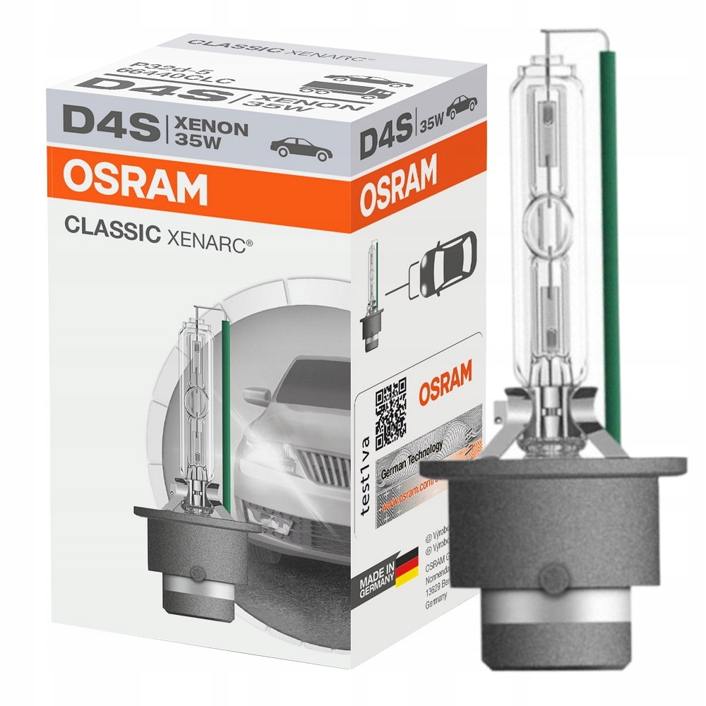 

D4S Osram Classic Xenarc Żarnik Xenon 35W Palnik