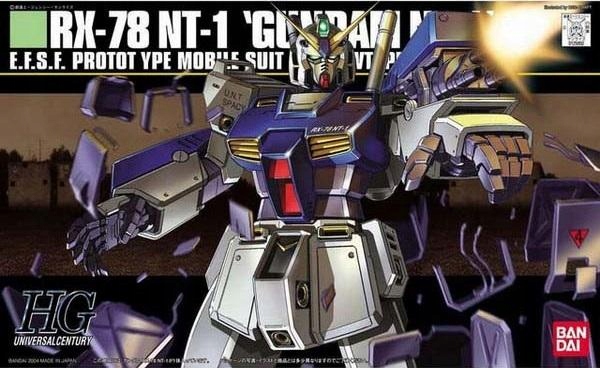 Gundam Hguc 1/144 Gundam NT-1 Model Kit