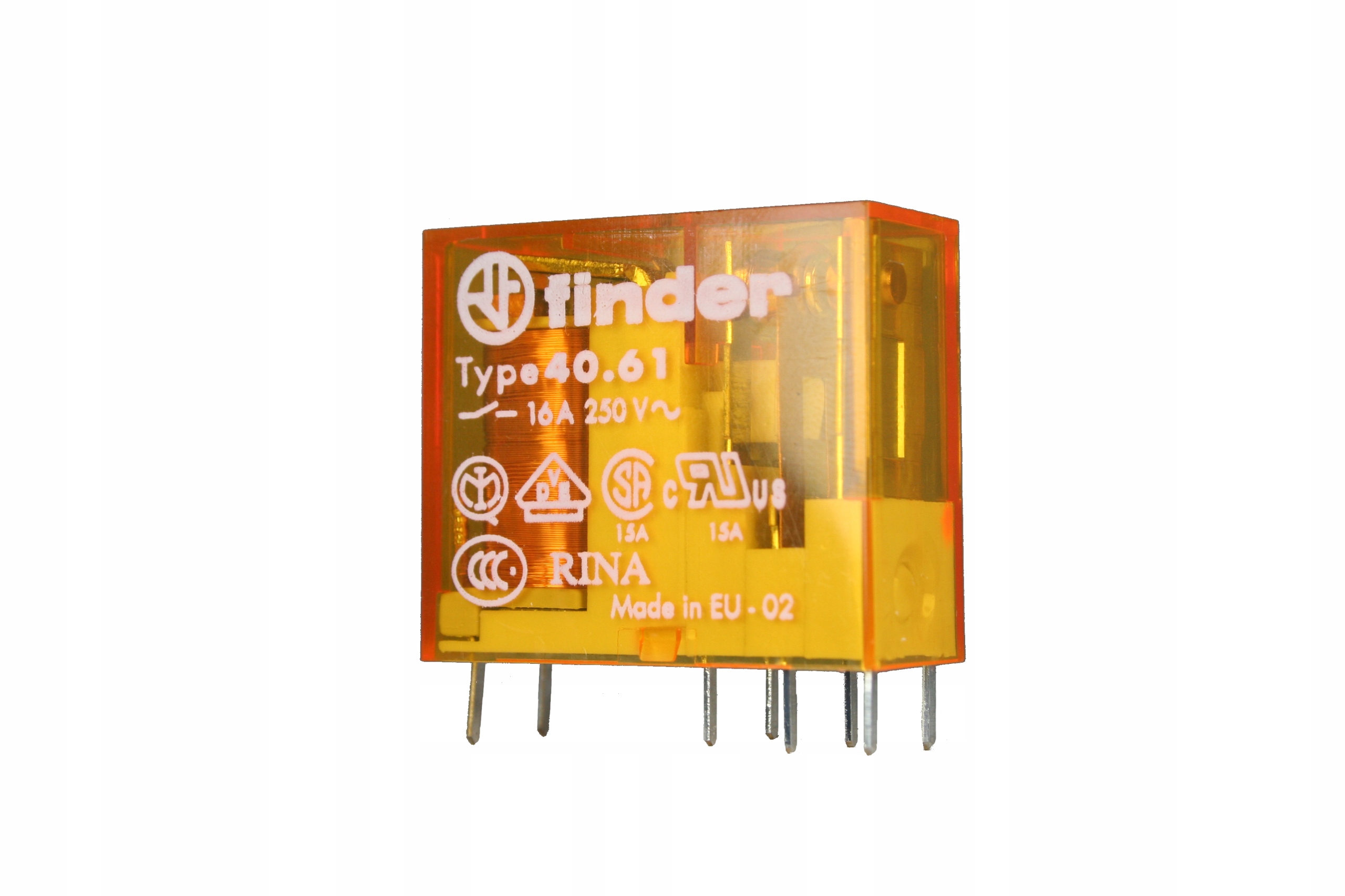 PRZEKAŹNIK 12VAC 16A FINDER 40.61.8.012.0000 Rodzaj przekaźnik