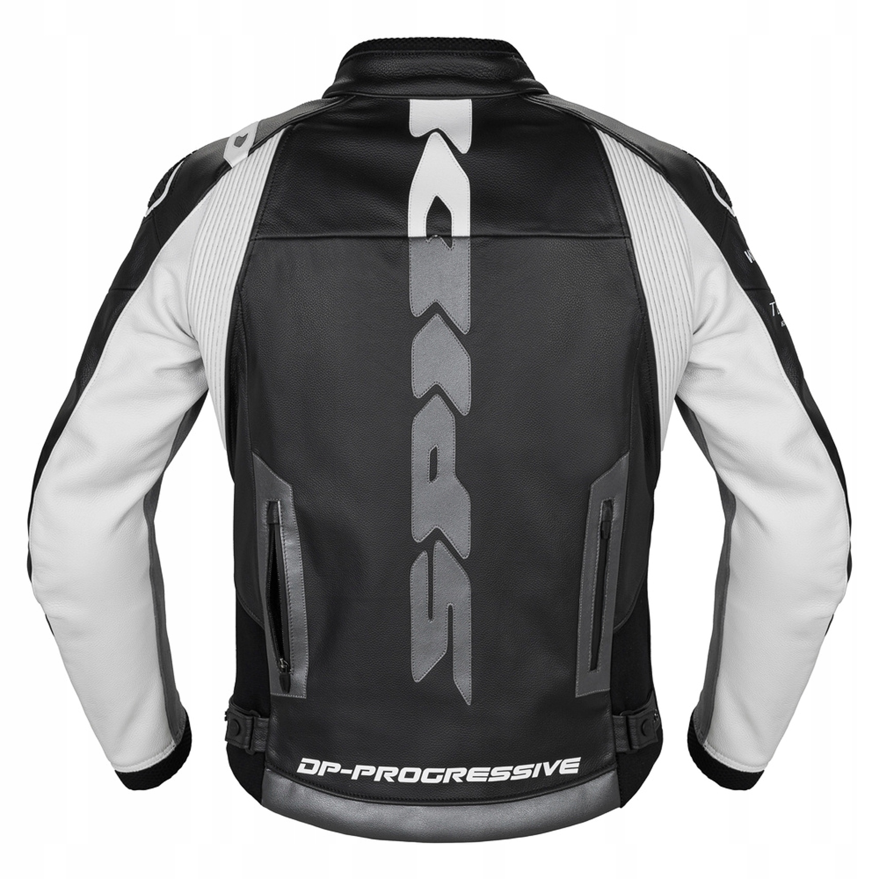 Kurtka skórzana Spidi DP Progressive biała 46 Rozmiar 46