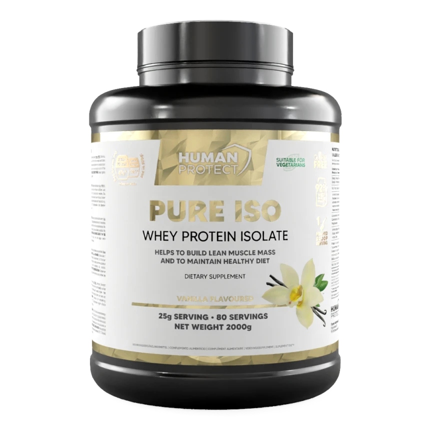 Protein proteinový izolát proteinový izolát Human Pure Iso 2000 g Wpi Whey
