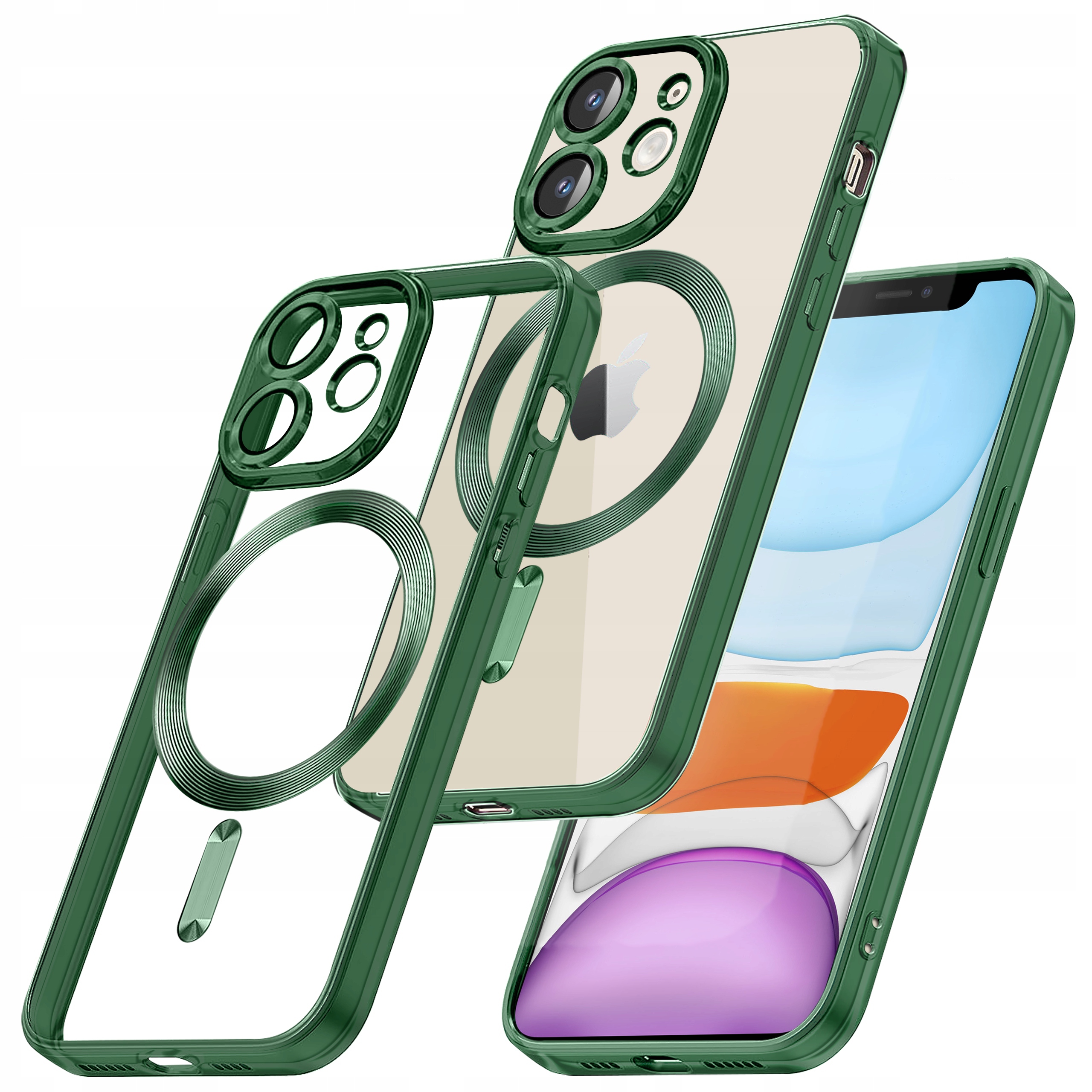 ETUI MAGNETYCZNE DO IPHONE 11 COLOUR CASE | KOLORY Typ plecki