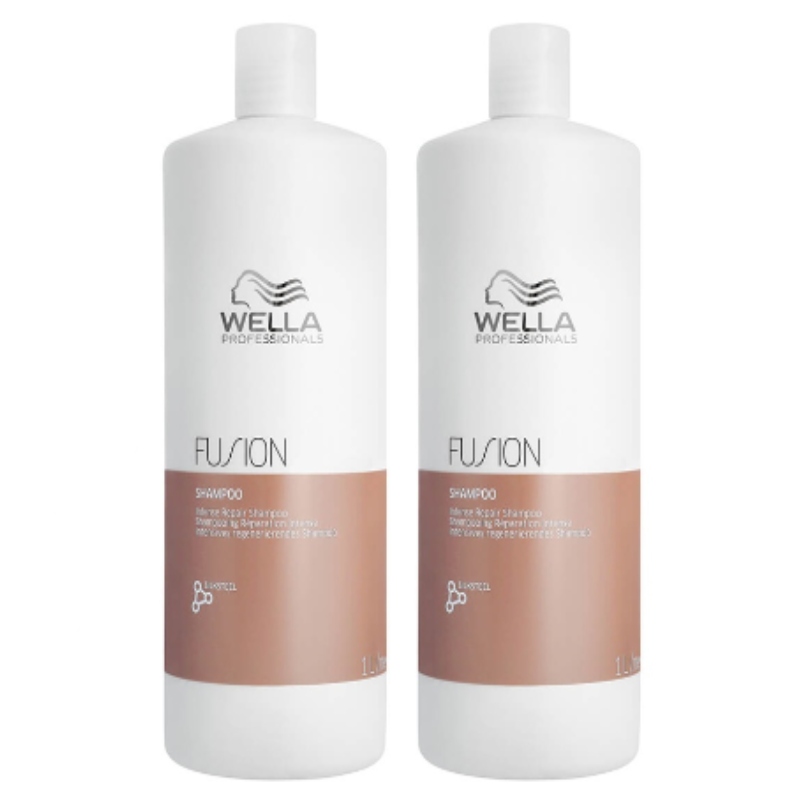 Wella Fusion Intense Repair Šampon 2 x 1000 ml pro obnovu a regeneraci