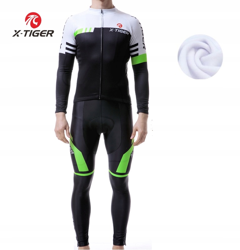 STRÓJ ROWEROWY MĘSKI DOPASOWANY TERMICZNY SZELKI Płeć mężczyzna