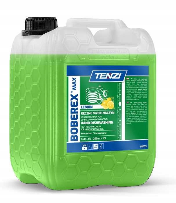 Levně Tenzi Boberex Max Lemon 5L. Tekutý prostředek na mytí nádobí
