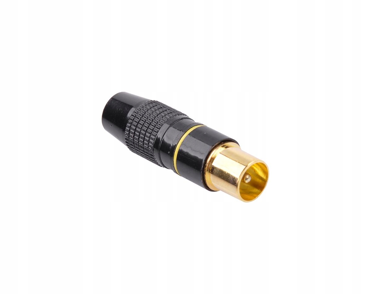 Wtyk anten Tv Metal Czarny Lechpol Electronics