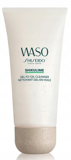 Gel pro čištění pleti a voděodolný make-up Shiseido Waso Shikulime Gel-t