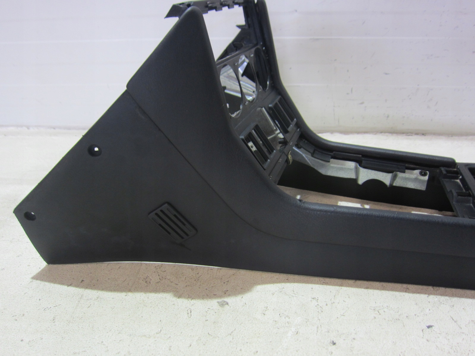 BMW Z3 E36 console central TUNEL armrest black SCHWARZ 51168398988