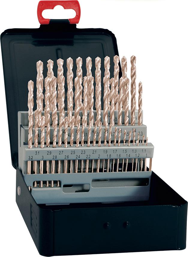 

Zestaw wiertła kręte Hss 19szt 1-10mm Fortis