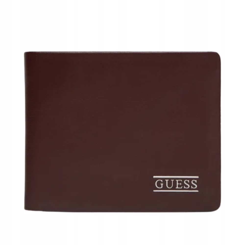 Guess Hnědá pánská peněženka New Bosto Bifold