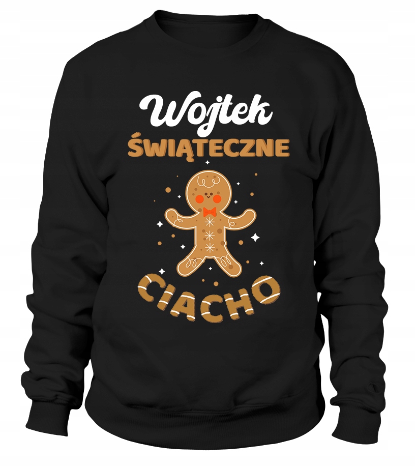Pánská Mikina Vánoční Ciacho [vyberte Si Jméno] Černá M pro něj muže manžela