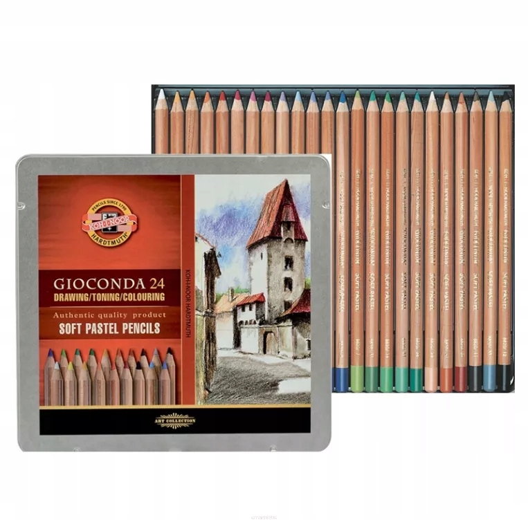 Suché pastely Gioconda Koh-I-Noor 24ks