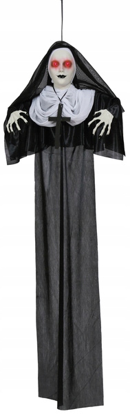 Závěsná Dekorace Strašidelná Jeptiška 120 CM Halloween