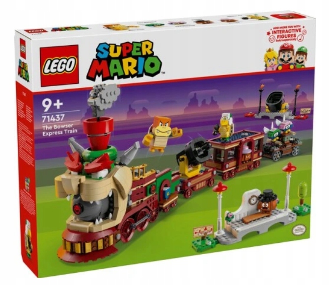 Lego 71437 Mario Bowser A Expresní Vlak, Rozšiřující Sada