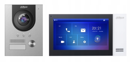 Videovrátnikový Set Dahua KTP01-S2(F) Ip Aplikácia