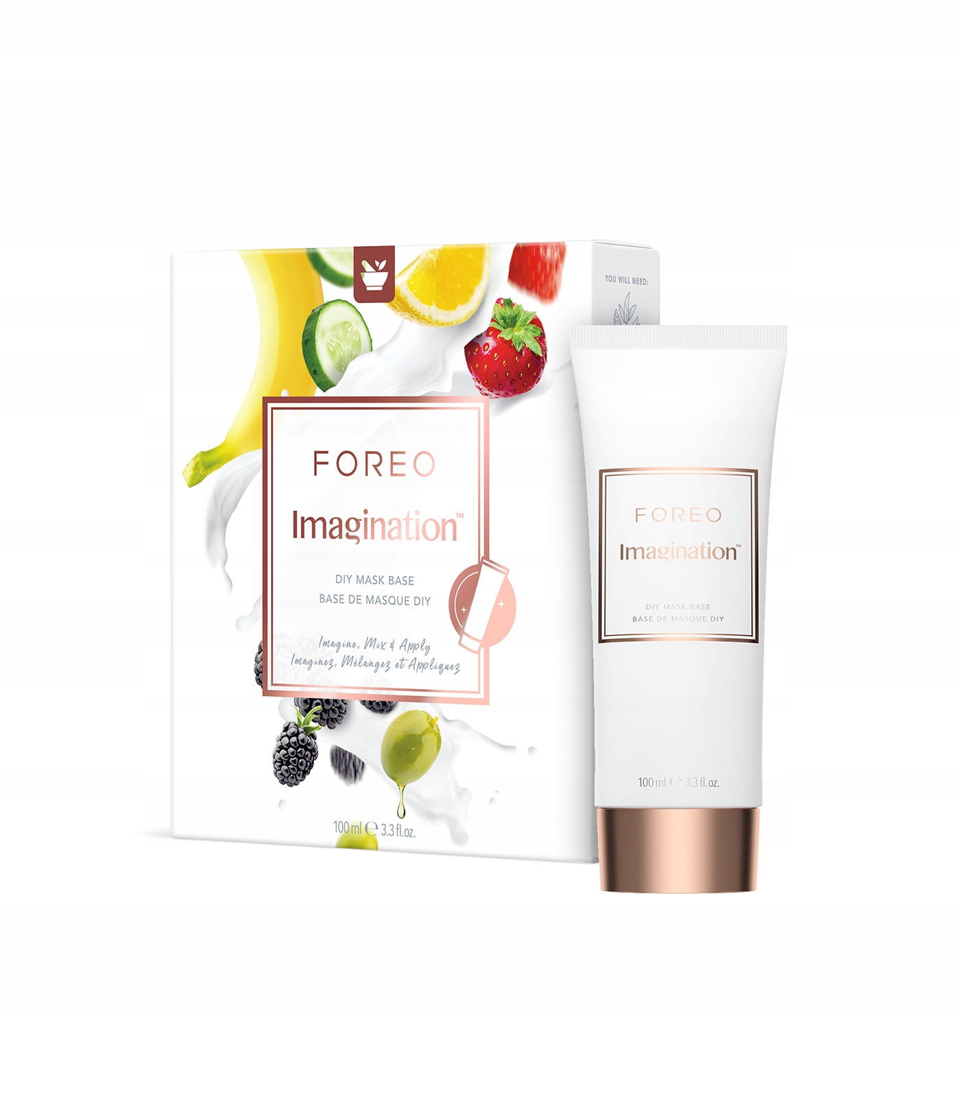 Maska pleťová pasta Foreo Imagination hydratační veganská 100 ml