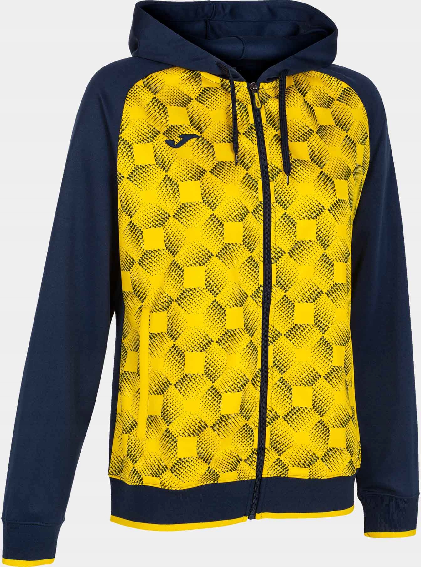 Dámská mikina Joma Supernova III Zip-Up Hoodie Navy Yellow|M CH-17