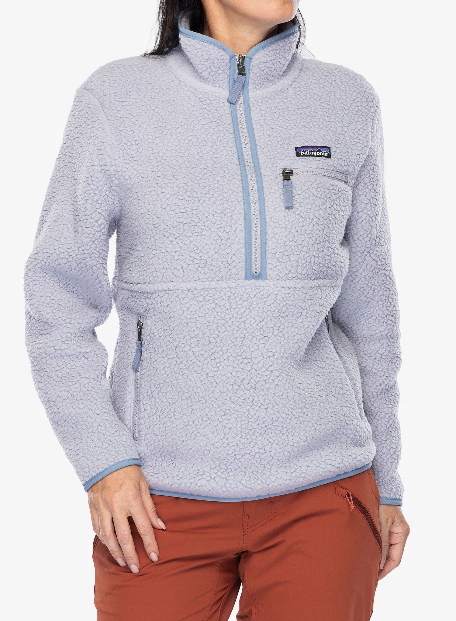 Fleecová Mikina dámský Patagonia Retro Pile Marsupial permafrost purple L