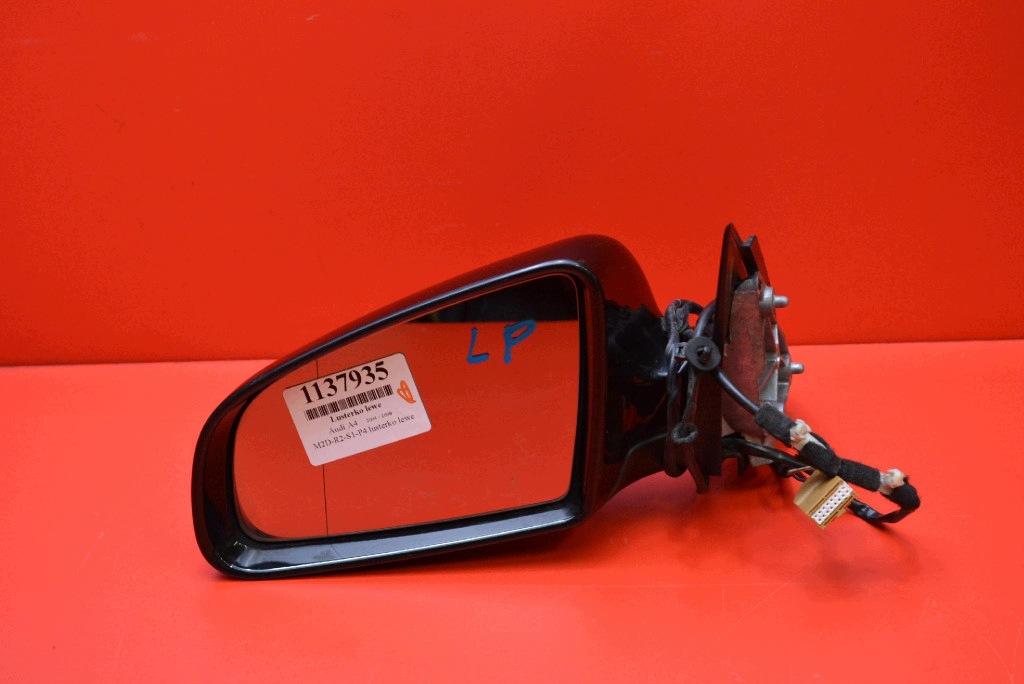 mirror left LZ9Y EU 010681 AUDI A4 B7 04-08 5 PIN