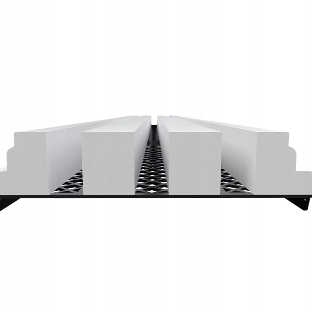 Sadrový ventilátor Line L=1000 3, 12 mm sloty