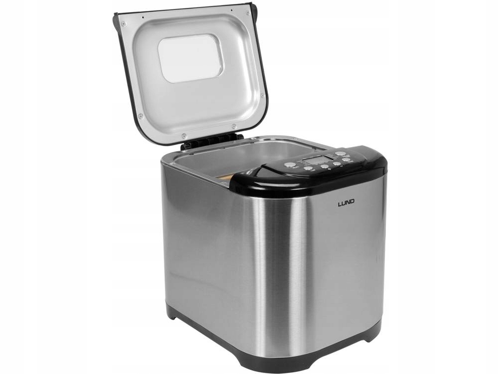 LUND WYPIEKACZ MASZYNA DO PIECZENIA CHLEBA AUTOMAT 650W 15 PROGRAMÓW Kod producenta 68032