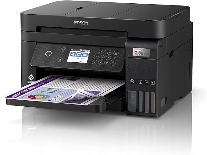 DRUKARKA WIELOFUNKCYJNA EPSON EcoTank ET-3850 WiFi ADF DOLEWANE TUSZE NOWA Kod producenta C11CJ61402