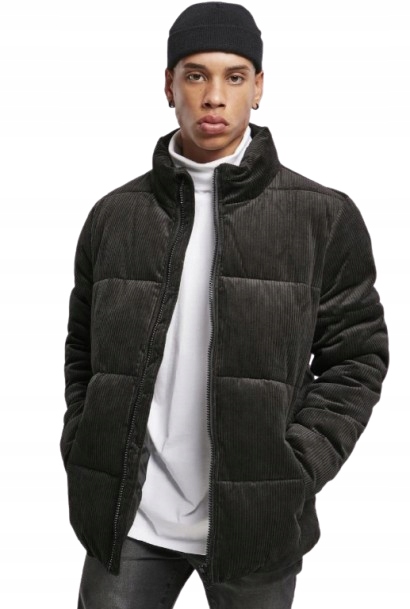 Urban Classics Prošívaná Šusťáková Bunda Černá L J7F