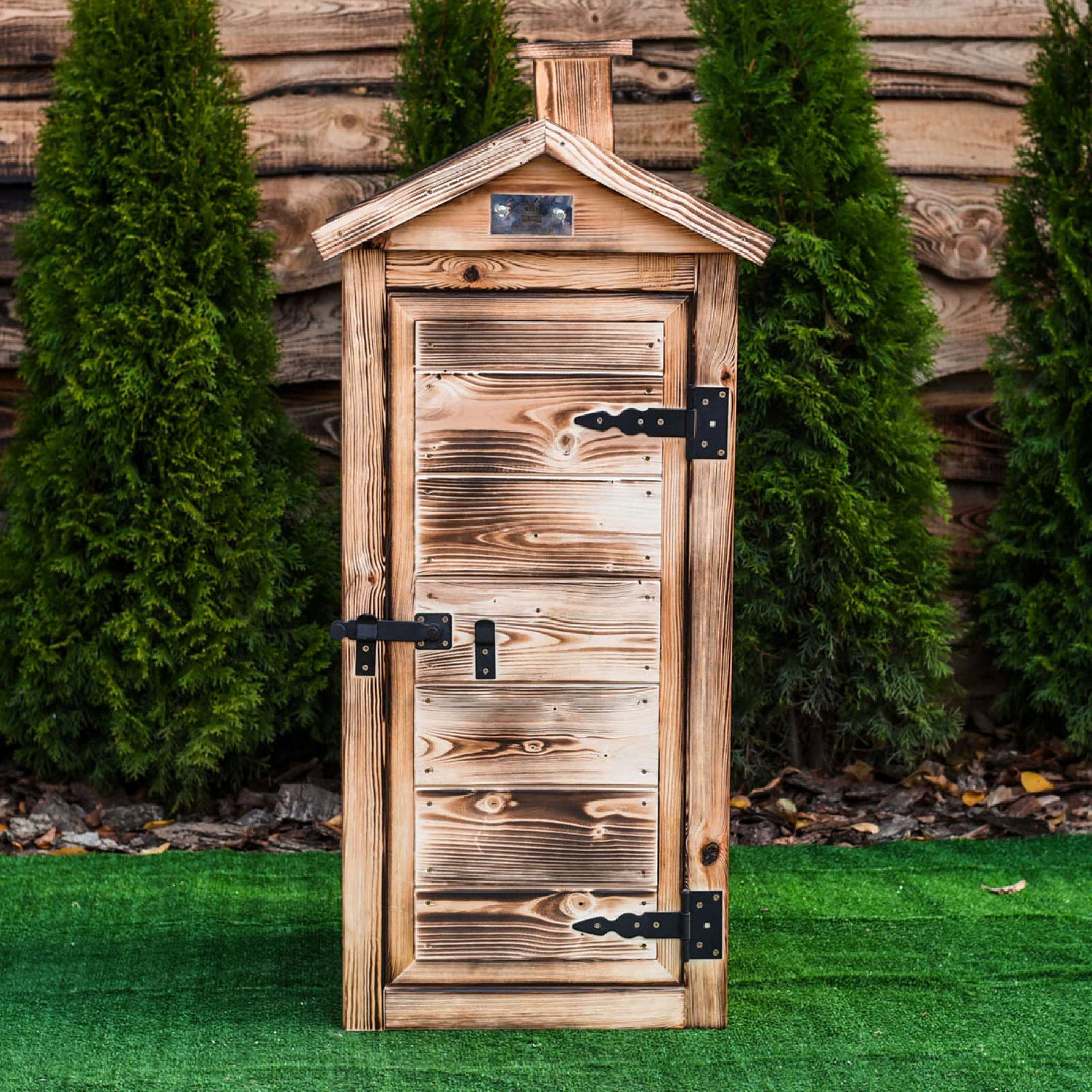 WĘDZARNIA OGRODOWA DREWNIANA SOLIDNA DOMOWA OPALANIE PANKORNIK KOMORA Producent PanKornik