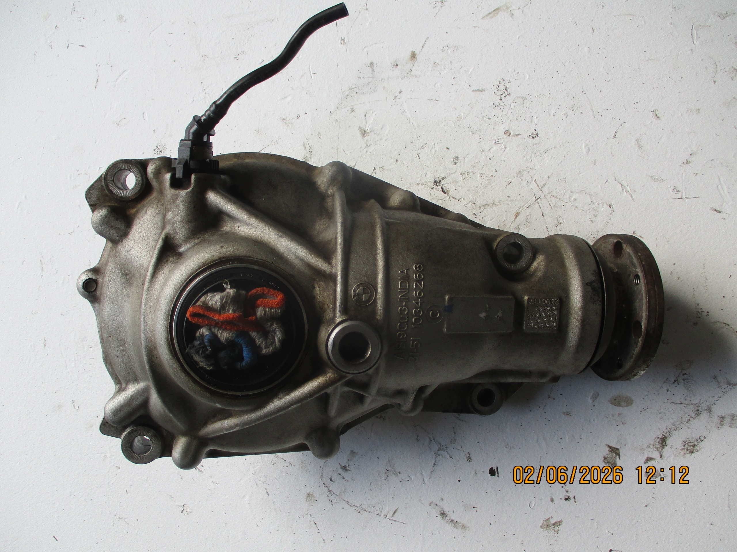 diff differential BMW X5 F15 3.0D 10346269 front