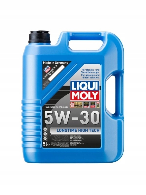 Liqui Moly Olej 5W30 5L Dlhodobý High Tech Dpf 229,51 502,00 505,00 505,01