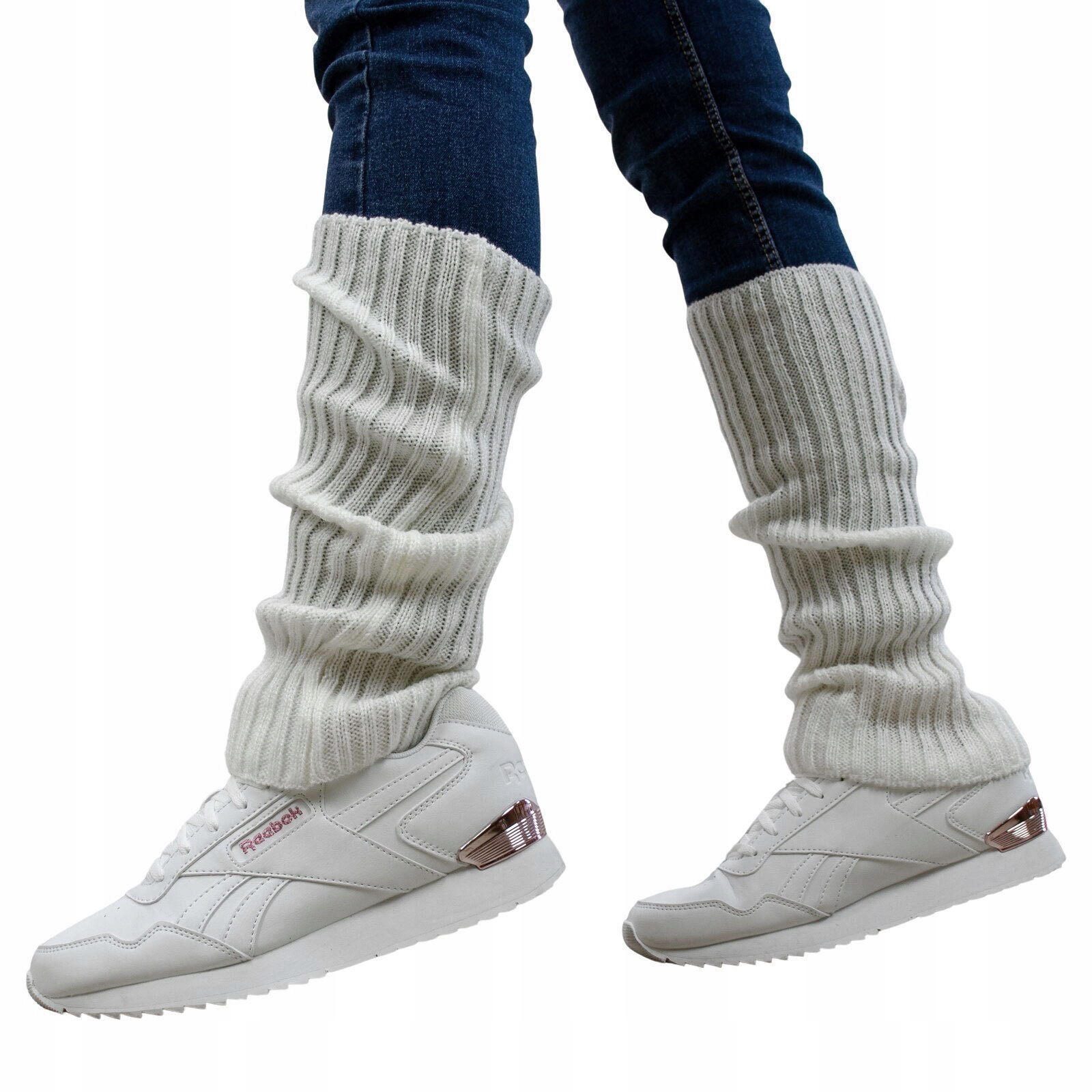 OCIEPLACZE getry na nogi DAMSKIE CIEPŁE długie ZIMA