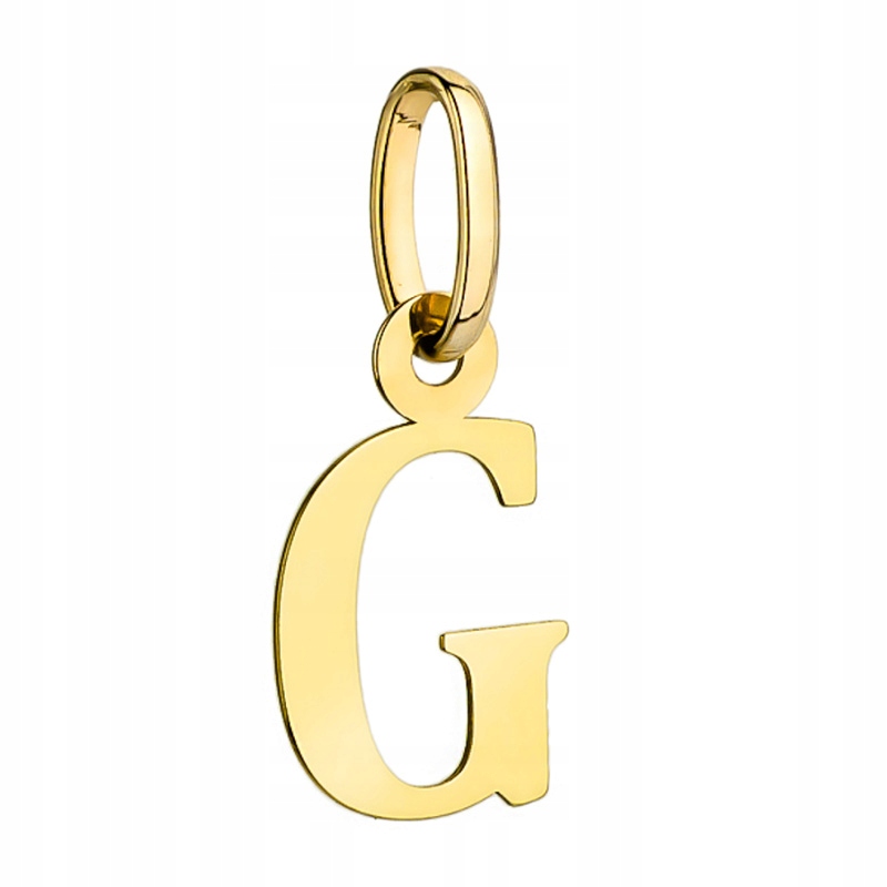 Zlatý Přívěsek Přívěsek Písmenko G pr. 585 14k