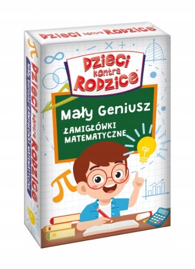 Gra planszowa Łamigłówki matematyczne. Dzieci kontra Rodzice Kangur