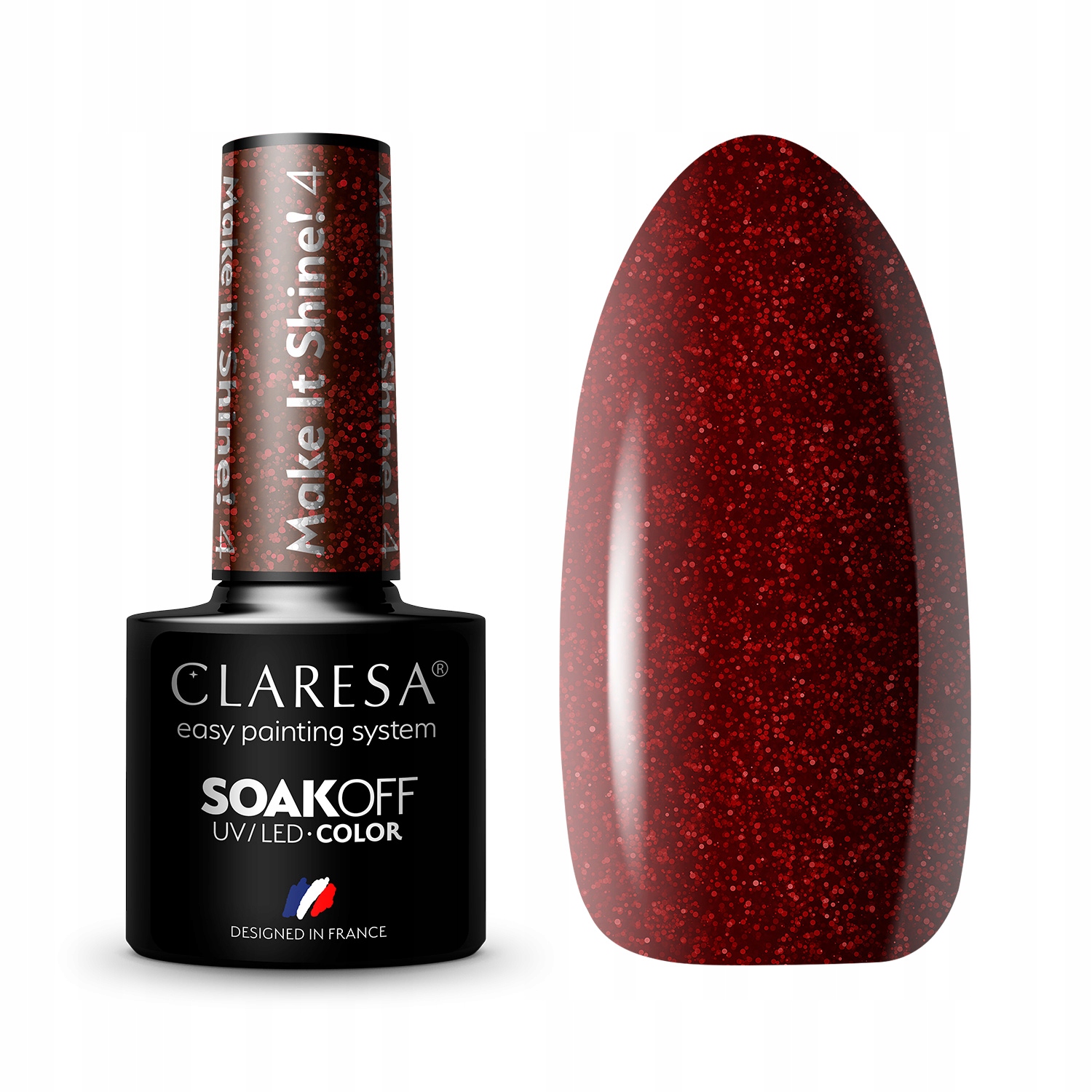 4 Make It Shine UV Nagellack 5 ml Claresa — 9