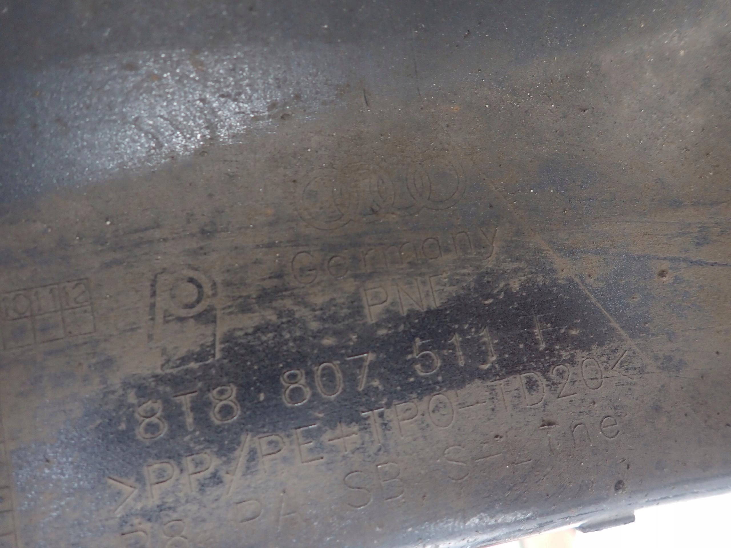 AUDI A5 8T LIFT S-LINE bumper rear part rear