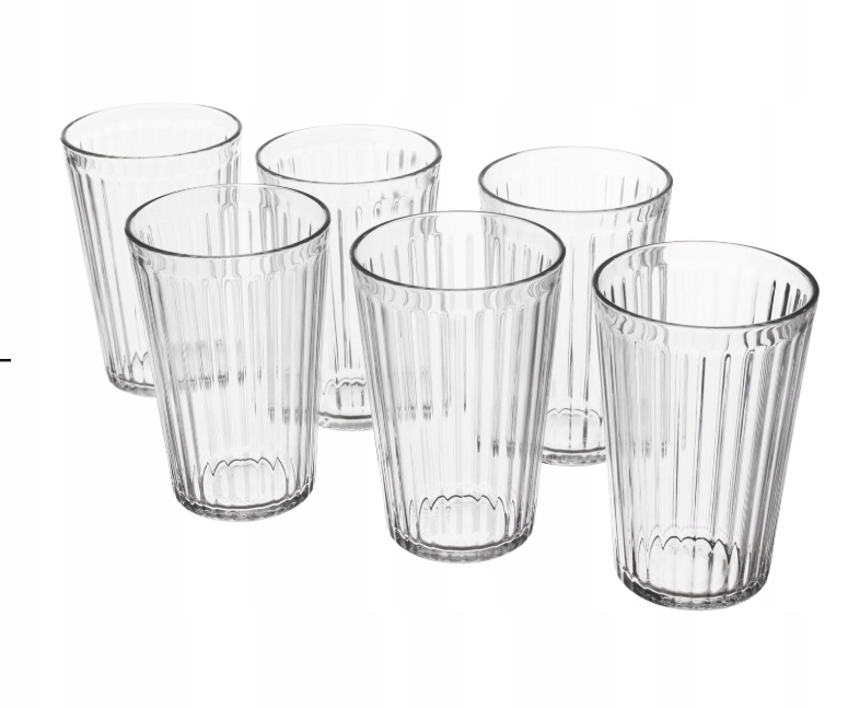 

Ikea Vardagen Szklanka 430ml Zestaw 6szt Szkło