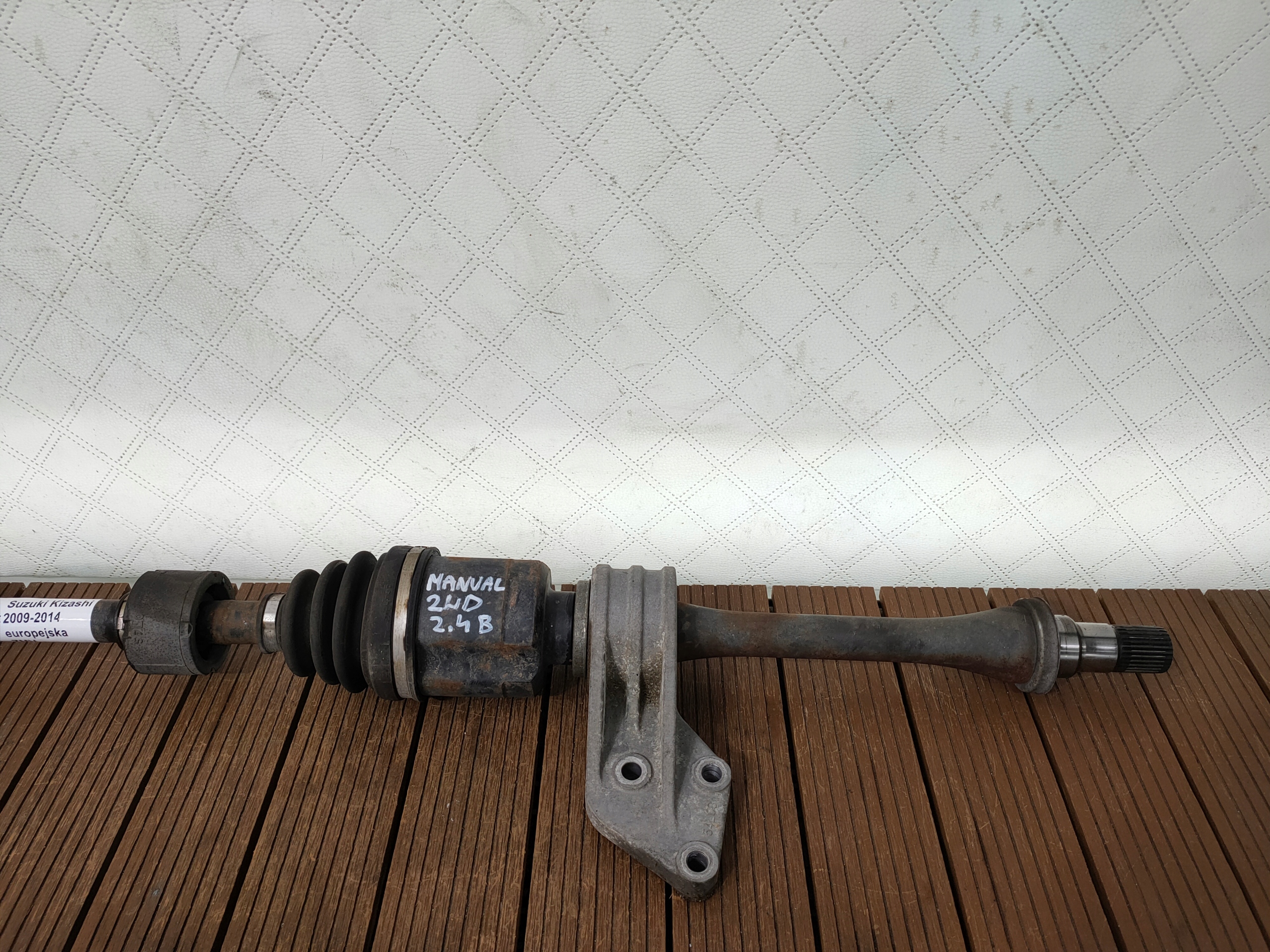 SUZUKI KIZASHI 09-14 2.4B semi-axis front right front 2WD MANUAL OE