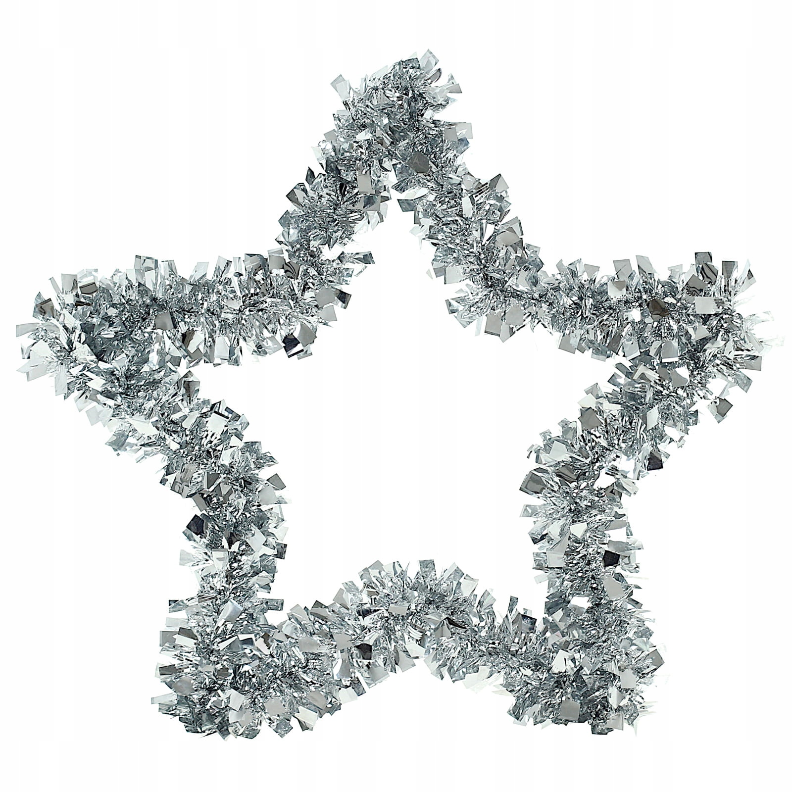 

Gwiazda, wianek, wiec, stroik z łańcucha Srebrny