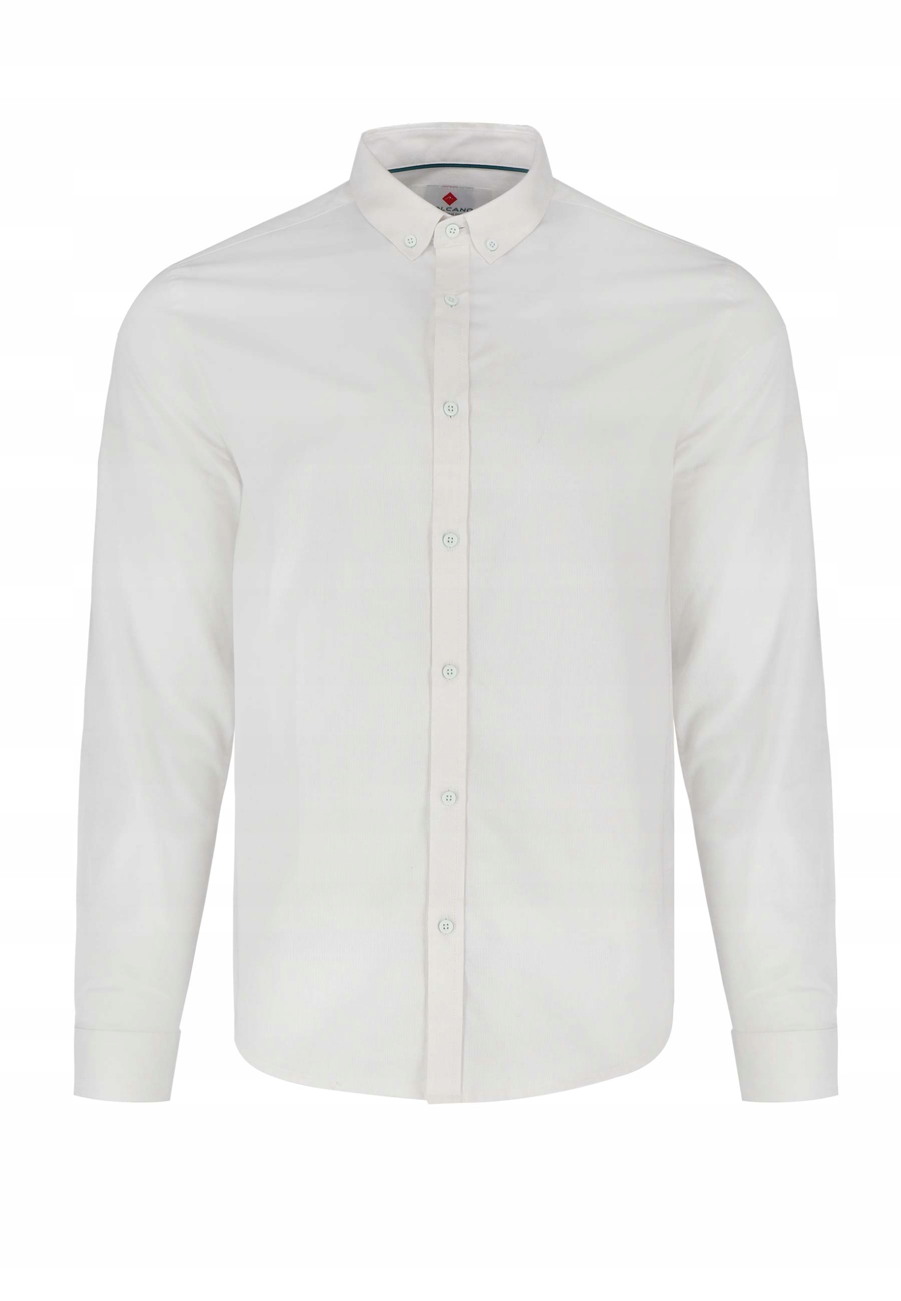 Volcano pánská košile casual K-uplo dlouhý rukáv regular bavlna velikost 5XL