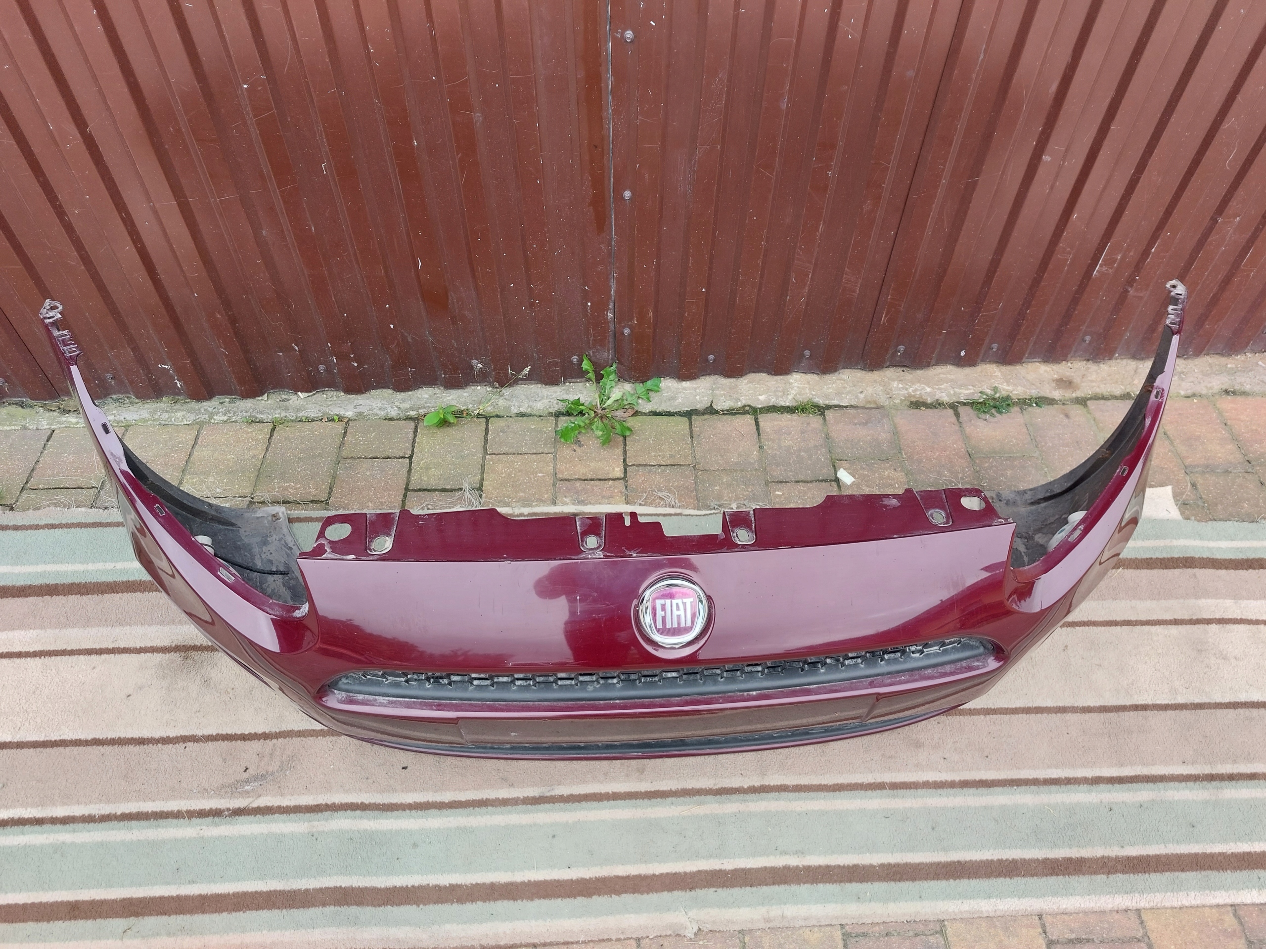 bumper front FIAT PUNTO 2012-2018 claret