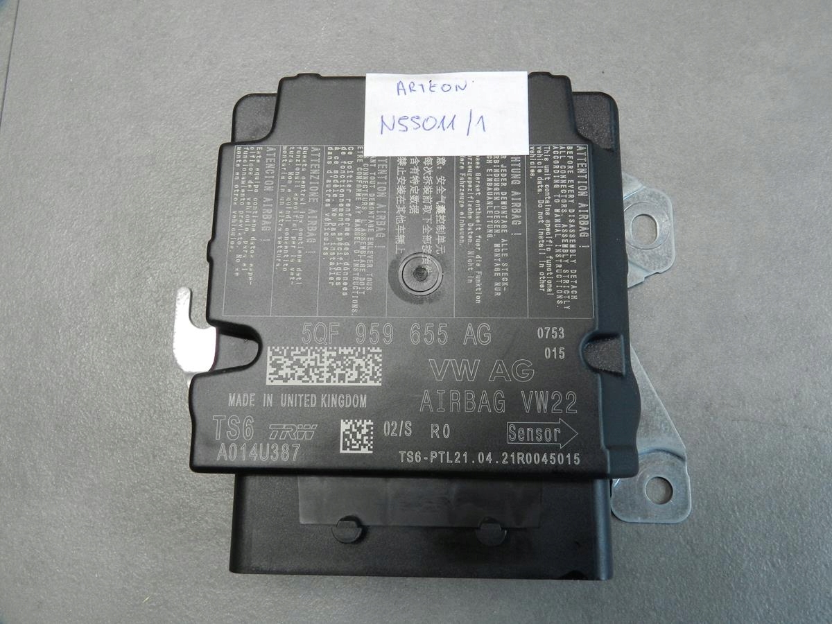 VW ARTEON module SENSOR airbag 5QF959655A