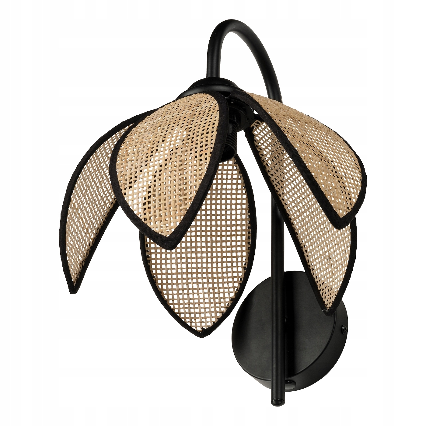 Dekorace Rattan Lotus Nástěnná E27